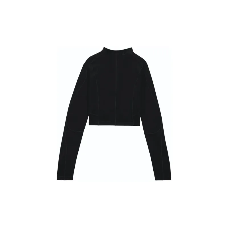 Nike X Off White Women's Long Sleeve Top Black-1