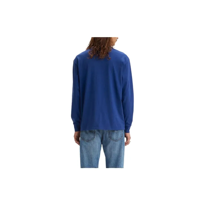 Levi’s Graphic Long-Sleeve Authentic T-Shirt T-Shirt Men's Blue-1