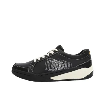 DAVID NAMAN Wear Resistant Low Top Casual Shoes Men's Black
