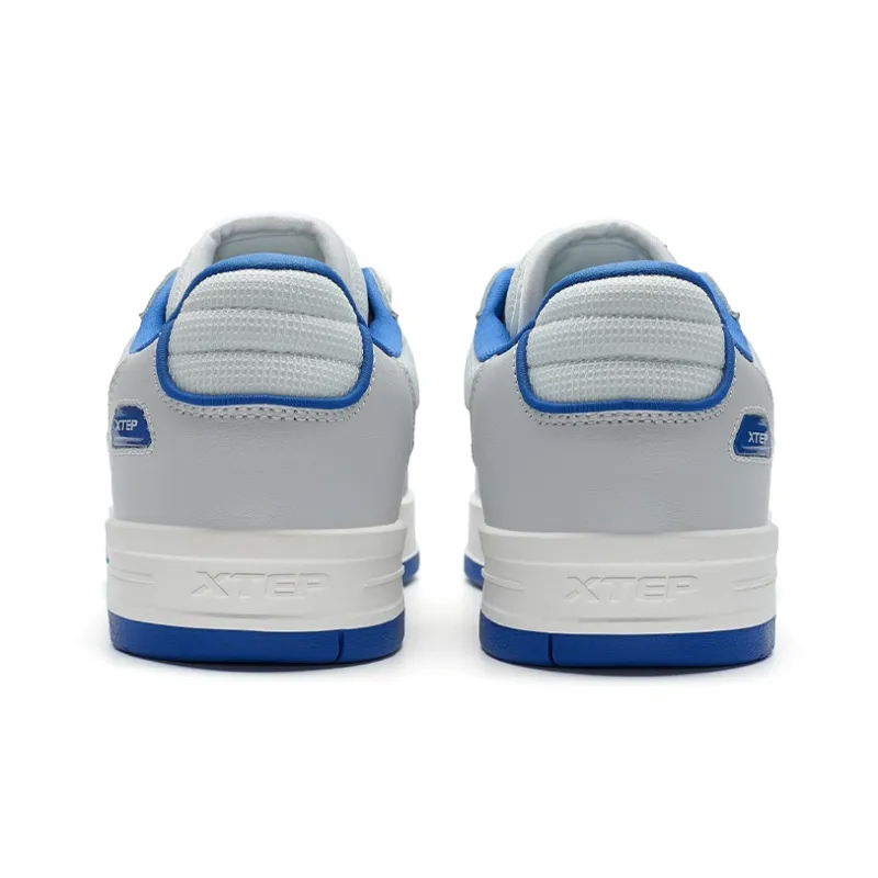XTEP MAXX1.0 Skateboard Shoes Men Low Top Sail White/Lunar Stone Gray-3