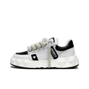 DIAMOND DESTINY D ONE DD Diamond Puffy Shoes Low Top Casual Shoes Unisex White Phantom