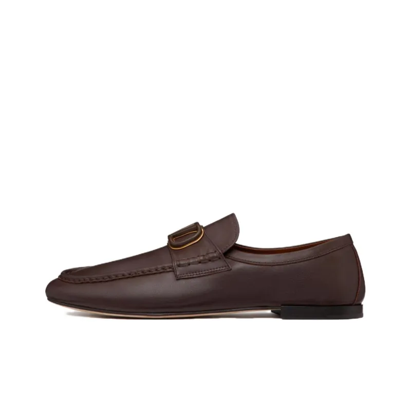 Valentino VLogo Signature Slip On Loafers-0