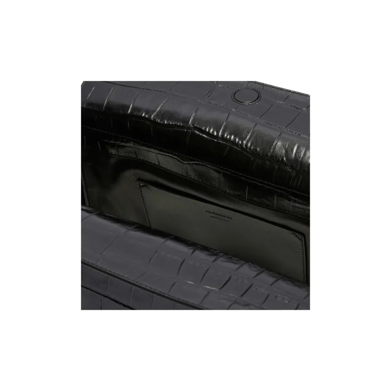 JIL SANDER Embossed Small Crossbody Bag-3