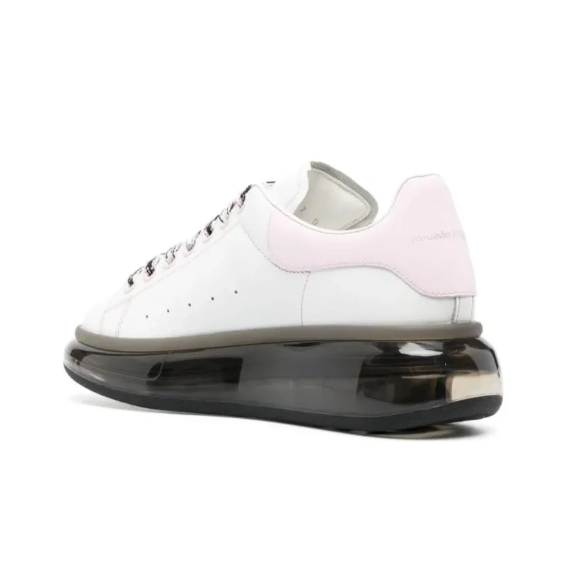 Alexander McQueen Oversized Transparent White Pink Women's-3