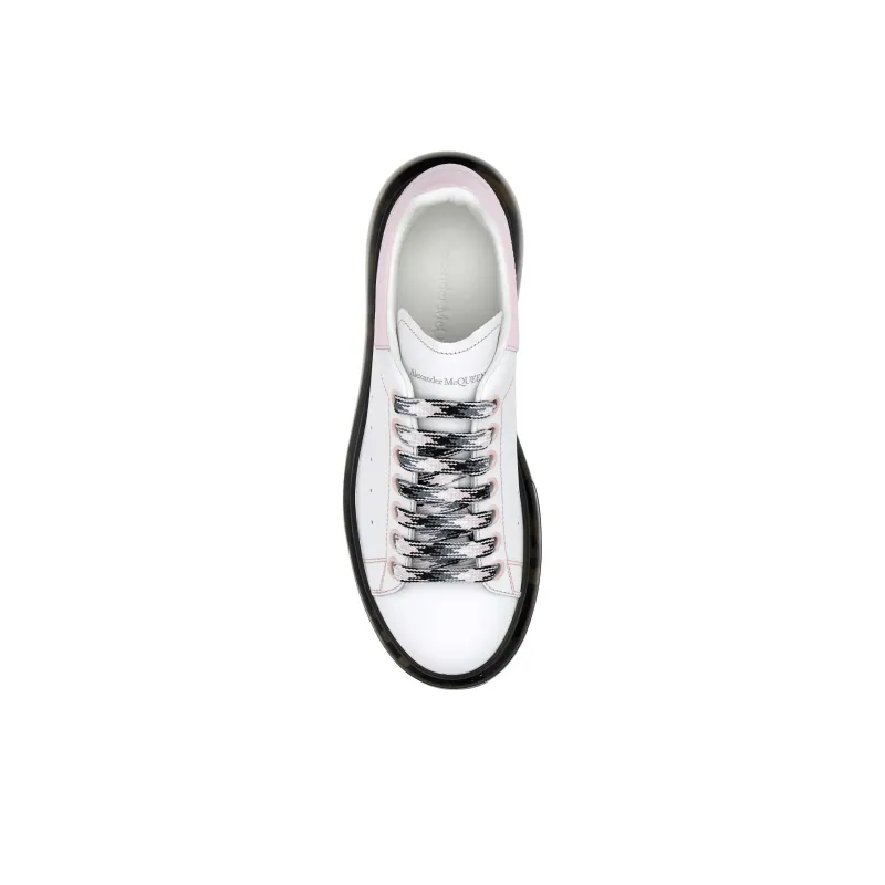 Alexander McQueen Oversized Transparent White Pink Women's-4