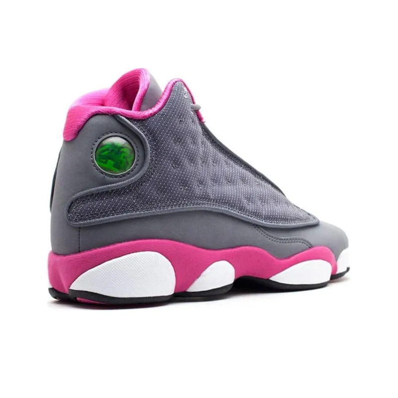 JORDAN 13 Retro Cool Grey Fusion Pink GS-3