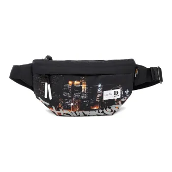 LiNing Polyester One Shoulder Crossbody Bag, Sling Bag Regular Unisex Digital Printed Pattern Color