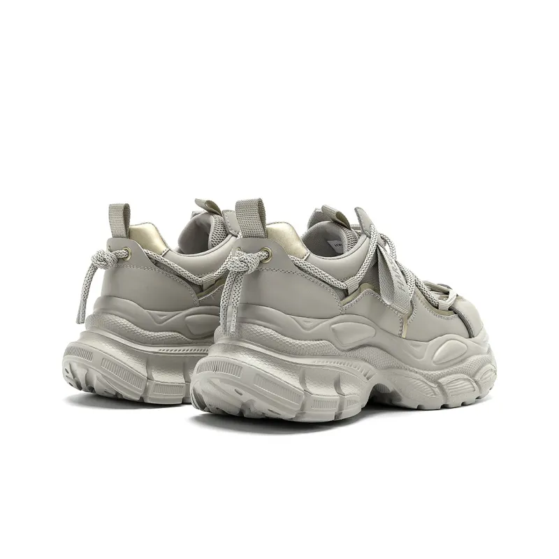 HARSON Height Increasing Low-Top Chunky Sneakers Women's-3