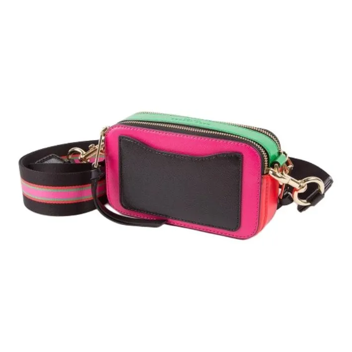 MARC JACOBS Cow Leather Crossbody Bag Regular Women's Rose Red-4