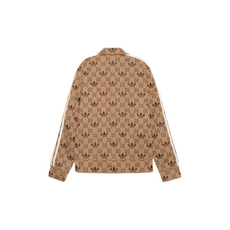 GUCCI X Adidas Gg Trefoil Zip Jacket-1