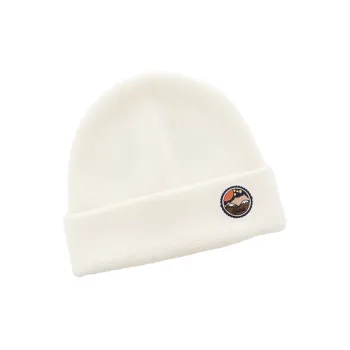 Chloe Wool Polyester Beanies Women's White