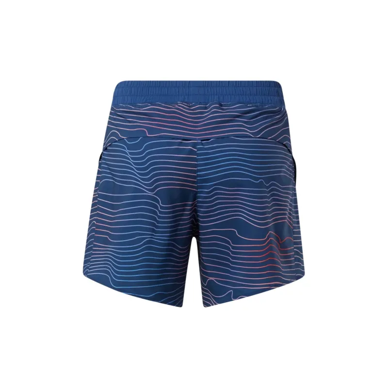 Reebok CYCLED Collection Running Short-AOP Sports Shorts Women's Blue-1