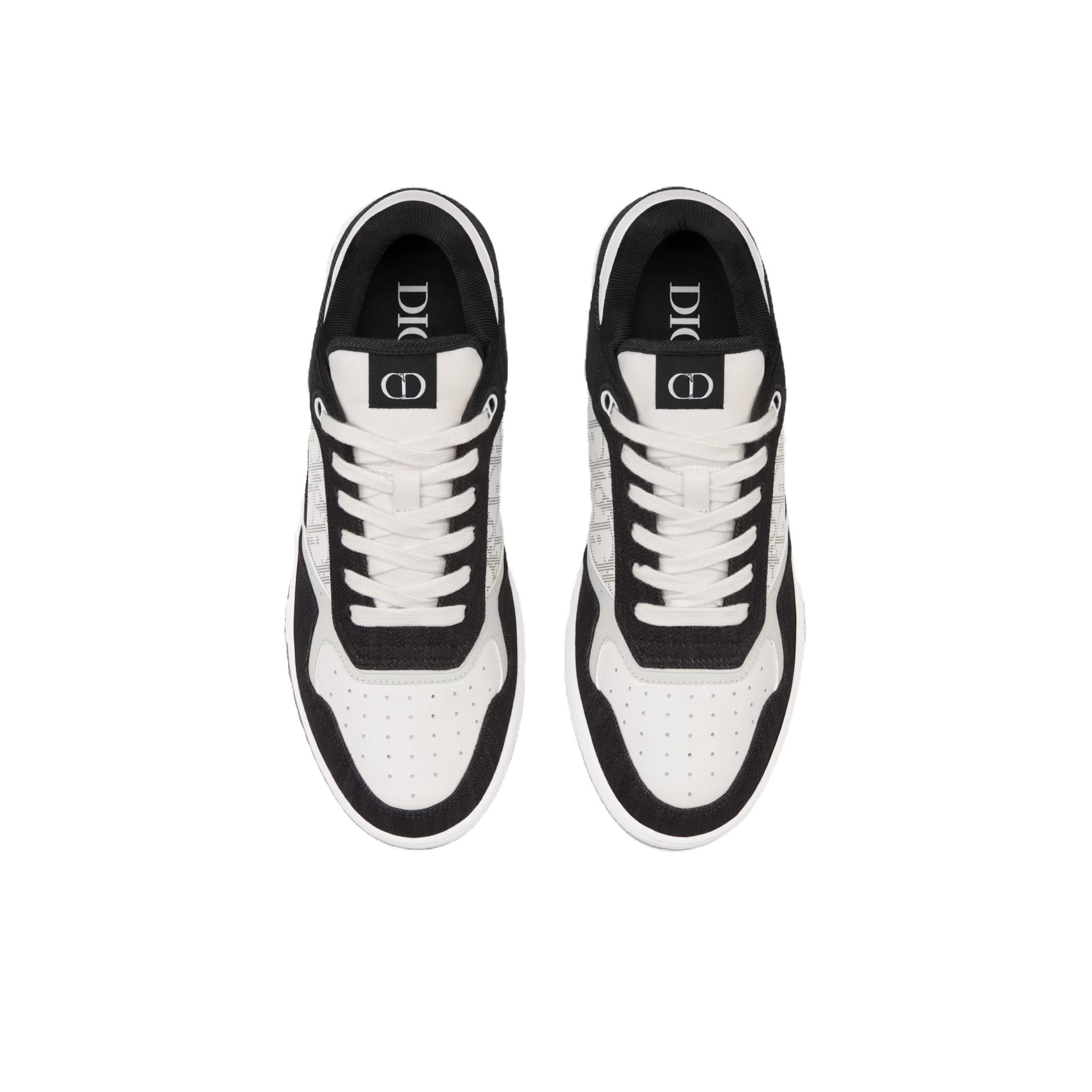 DIOR B27 Low White Black Denim - POIZON