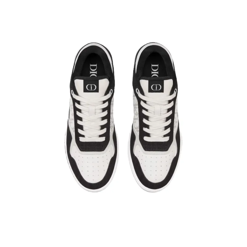 DIOR B27 Low White Black Denim-3