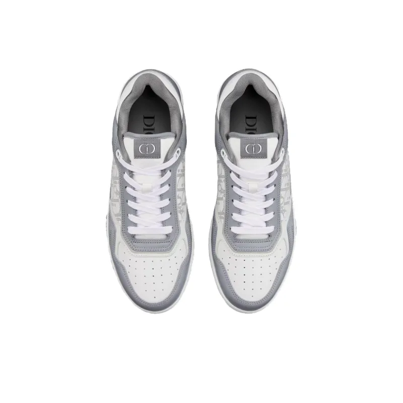 DIOR B27 Low Top Skateboard Shoes Men's Gray-3