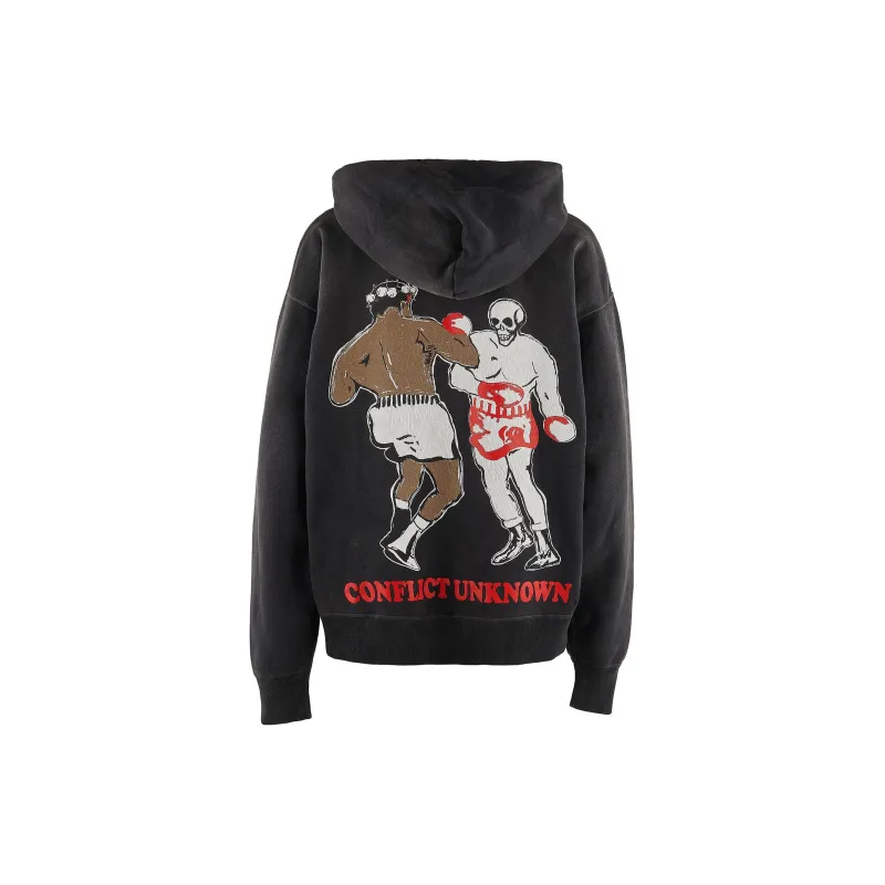 SAINT Mxxxxxx Struggle Tears Cotton Hoodie-1