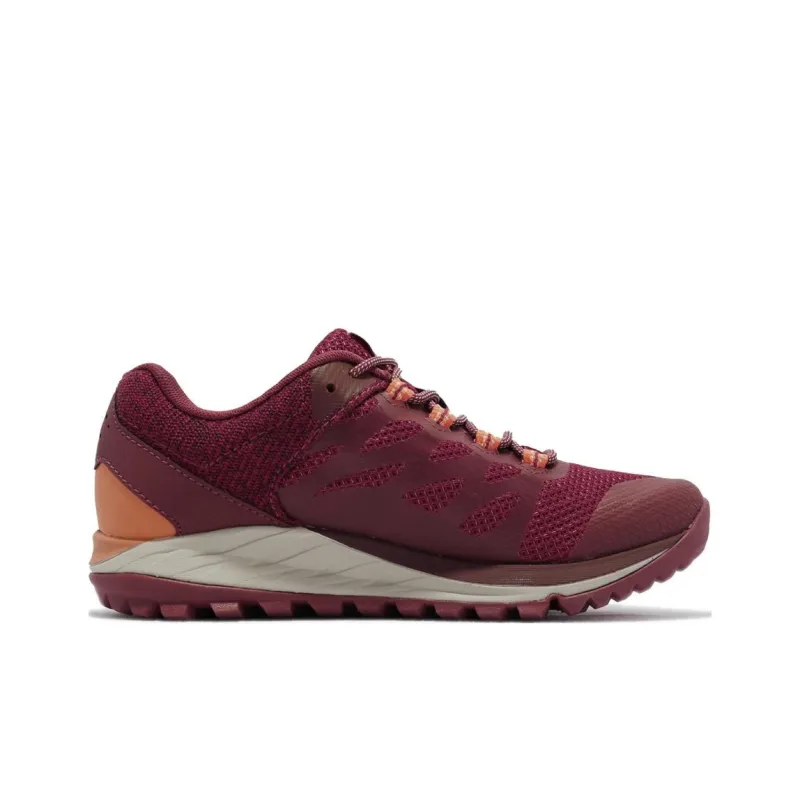 MERRELL Antora 2 GTX Wear-Resistant Breathable Rebound Low-Top Outdoor Shoes Women's Red-1