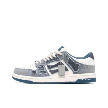 AMIRI Skel Top Low Denim Slate Blue Women's
