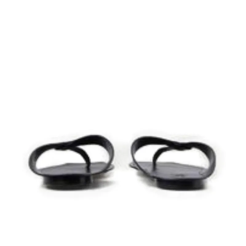SAINT LAURENT Odor-Resistant Flip Flops Men's Black-4