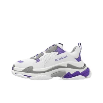 Balenciaga Triple S 'White Purple' Women's