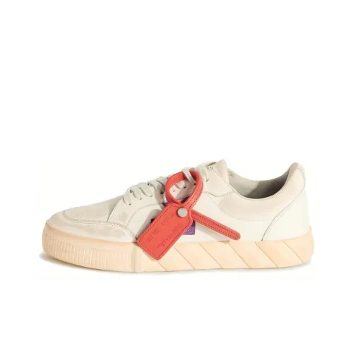 OFF-WHITE Skateboard Shoes Unisex Low-Top Cream