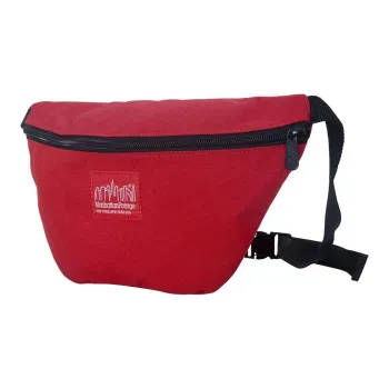 Manhattan Portage CORDURA Classic Fabric Fanny Pack Sling Bag Crossbody Bag Shoulder Bag Unisex Red