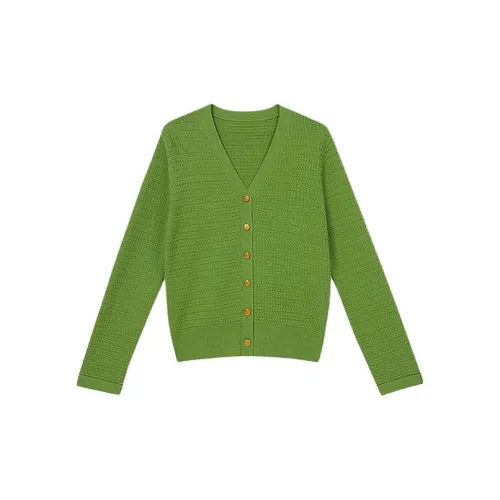 Yiner Sweaters Women's Sprout Green