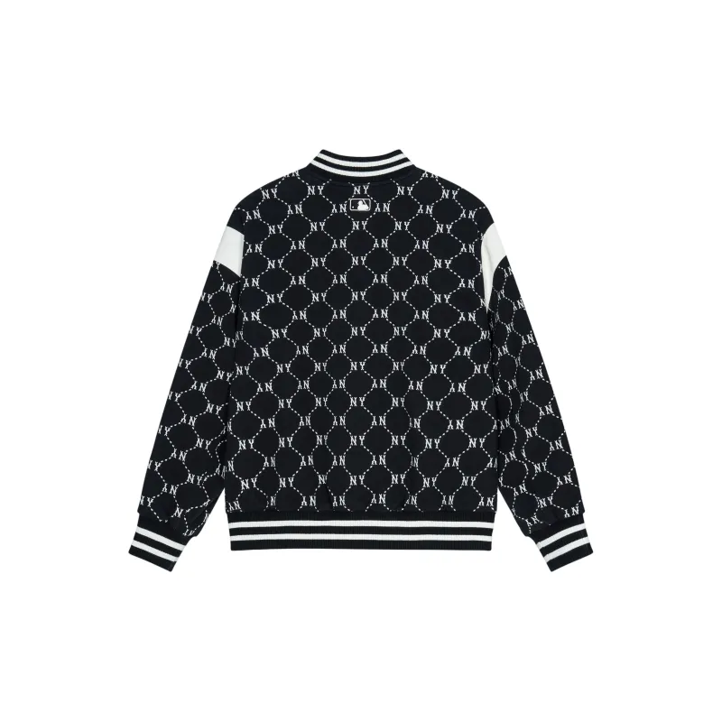 MLB SS24 Baseball Jacket Unisex Black-1