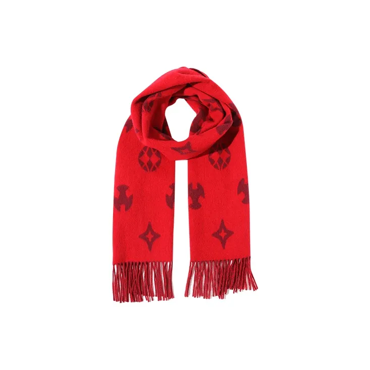 Fancet Studios 100% Sheep Wool Knit Scarves Unisex-1