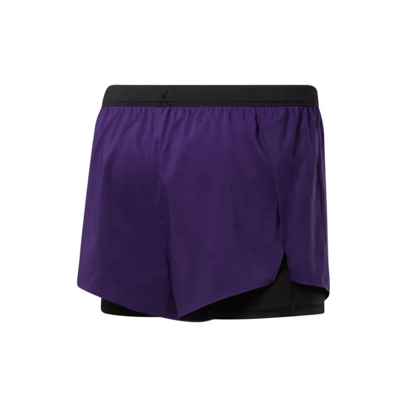Reebok Re 2-In-1 Short Sports Shorts Women's Purple-1