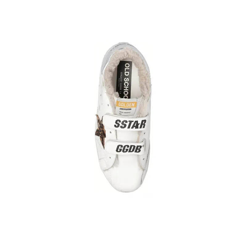 Golden Goose Old School Skateboard Shoes Women's White-3