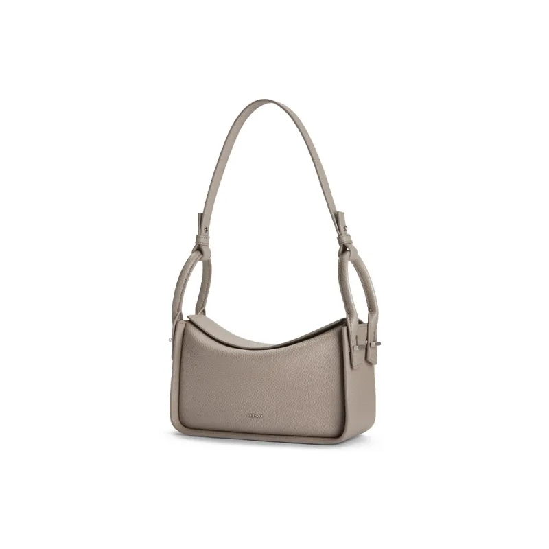 PEDRO Litchi Grain Top Grain Cow Leather Shoulder Bag Women's Multicolor-7