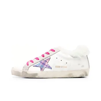 Golden Goose Faux fur Super Star Sneakers Women's
