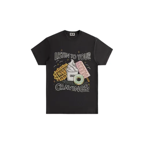 KITH Treats Cravings Series T-Shirts Unisex Black