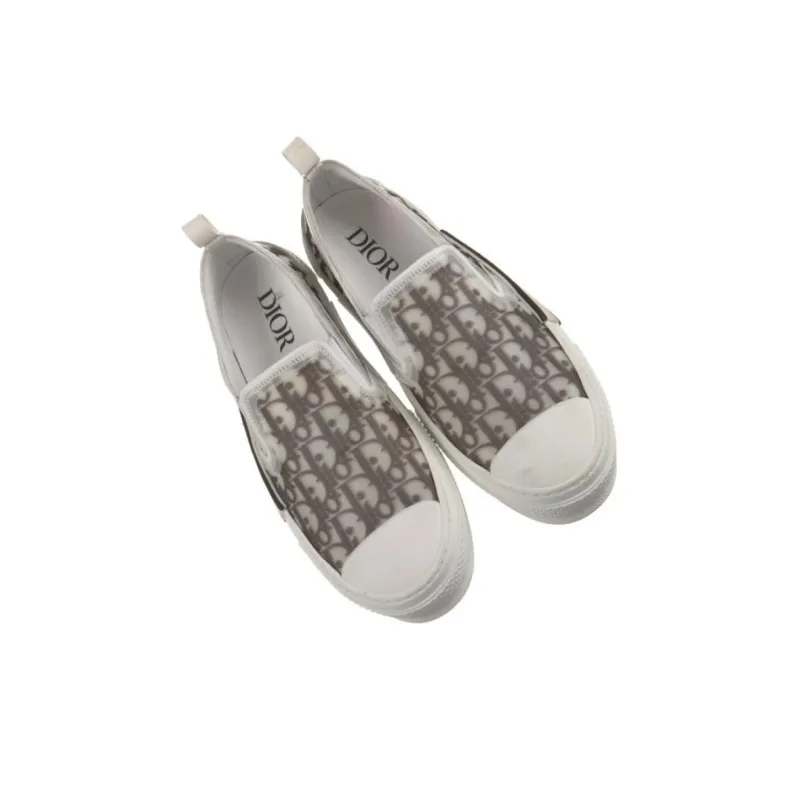 DIOR And Shawn B23 Slip On Logo Oblique-4