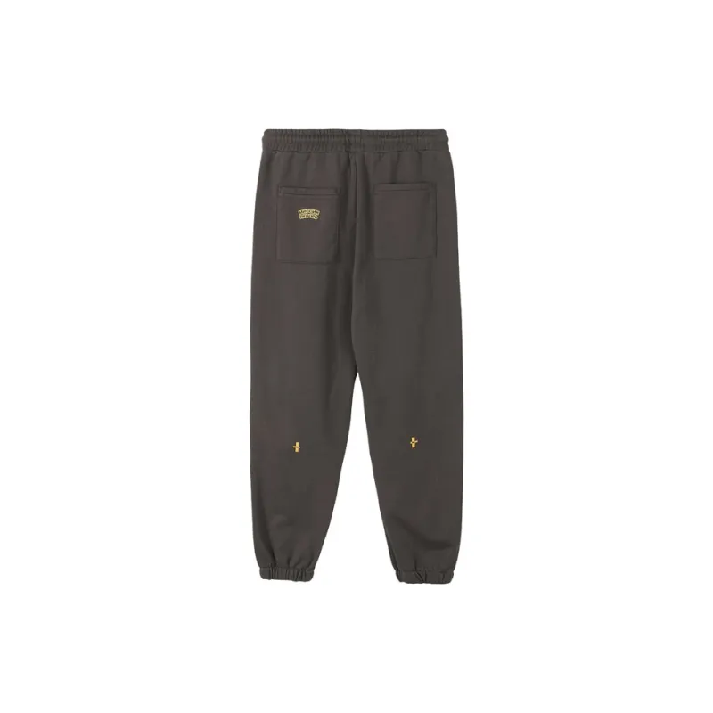 FOSS Casual Pants Unisex Purple Gray-1