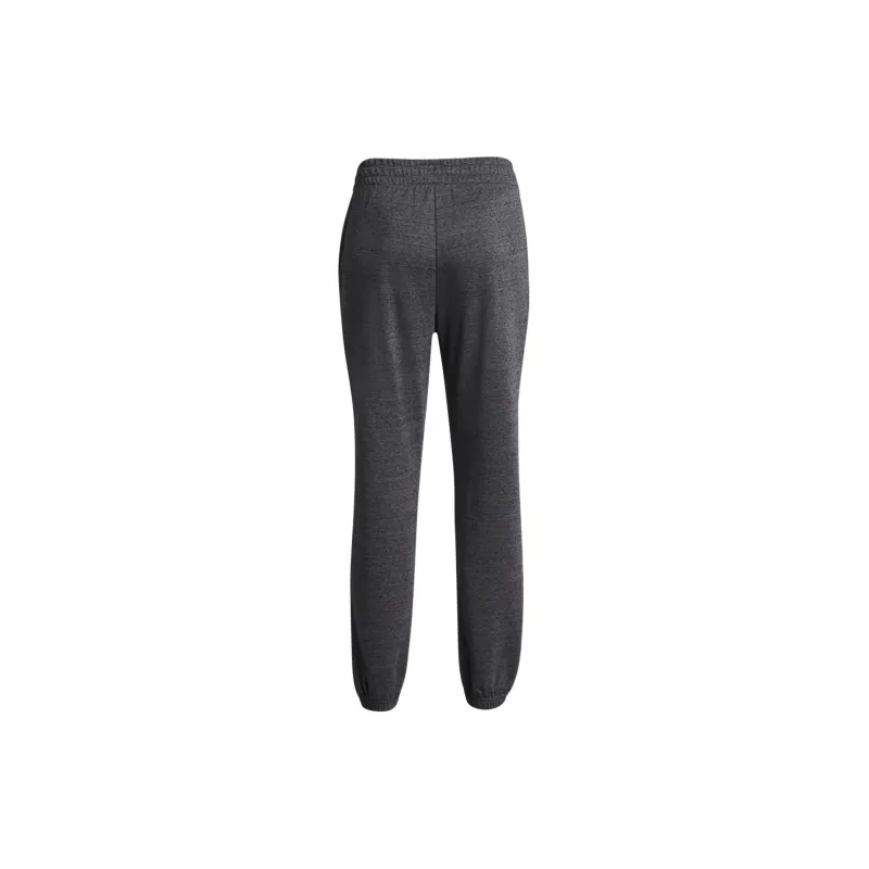 Under Armour UA Rival Terry Knitted Sweatpants Women's Dark Gray-1