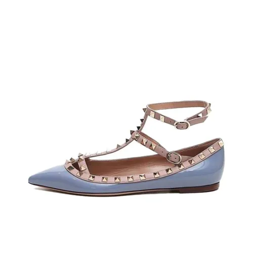 Valentino Rockstud Women's Casual Shoes Women's Blue