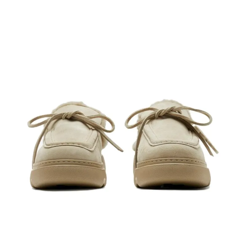 Burberry Logo-charm Suede Mules-2
