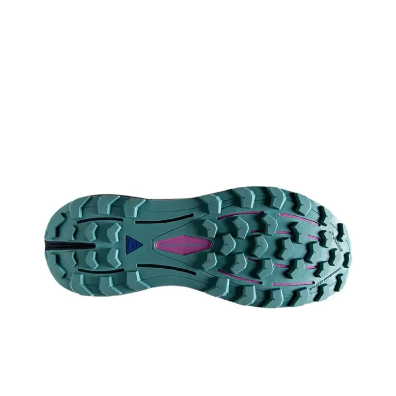Brooks Cascadia 16 Slip-Resistant Low-Top Running Shoes Men's Blue-3