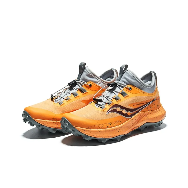 saucony Women's Peregrine 13 ST 'Flax Cinder'-2