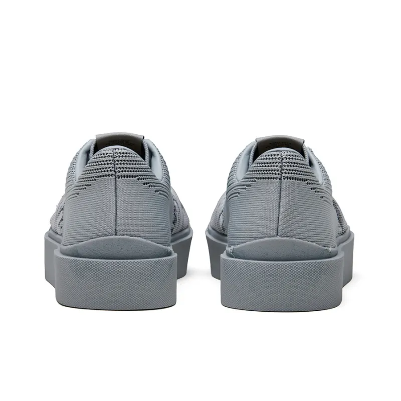 EQLZ EQUALIZER Fault GhostKnit Wear resistant And Lightweight Low Top Skateboard Shoes Unisex Phantom Gray-5