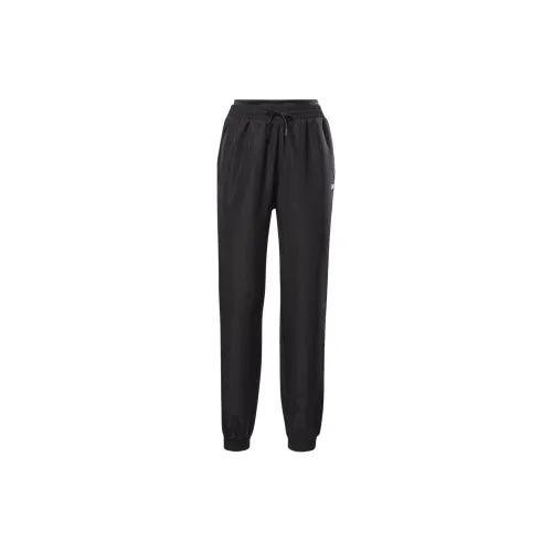 Reebok WOR Woven Pant Knitted Sports Pants Women's Black