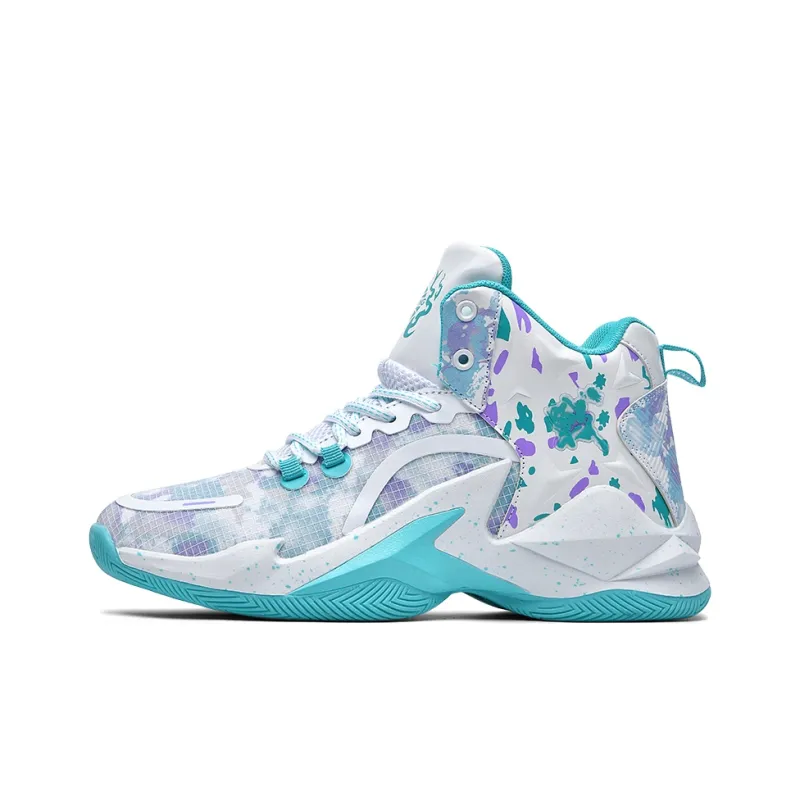 GQWE Durable Breathable Lightweight High-Top Basketball Shoes Unisex-8