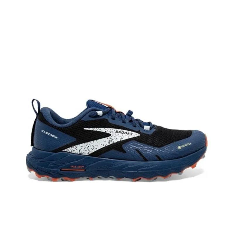 Brooks Cascadia 17 GORE-TEX 'Blue Firecracker'-1