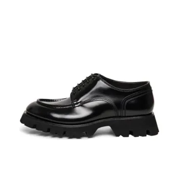 Santoni Patent-finish Leather Loafers