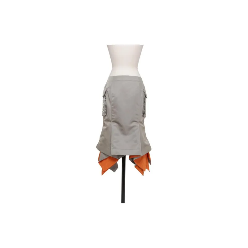 Sacai Cargo Midi Skirt-1