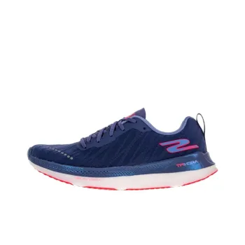 Skechers Go Run Razor Excess 2 Cushioning Low-Top Running Shoes Women's Purple Blue