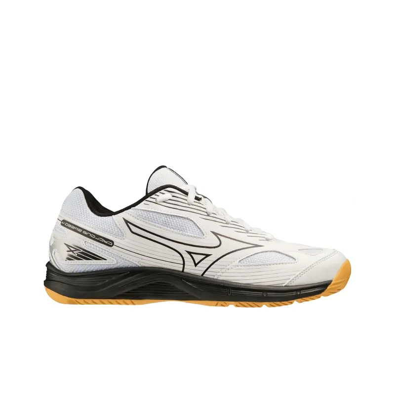 Mizuno Cyclone Speed 4 Low Top Training Shoes Unisex Black White-1