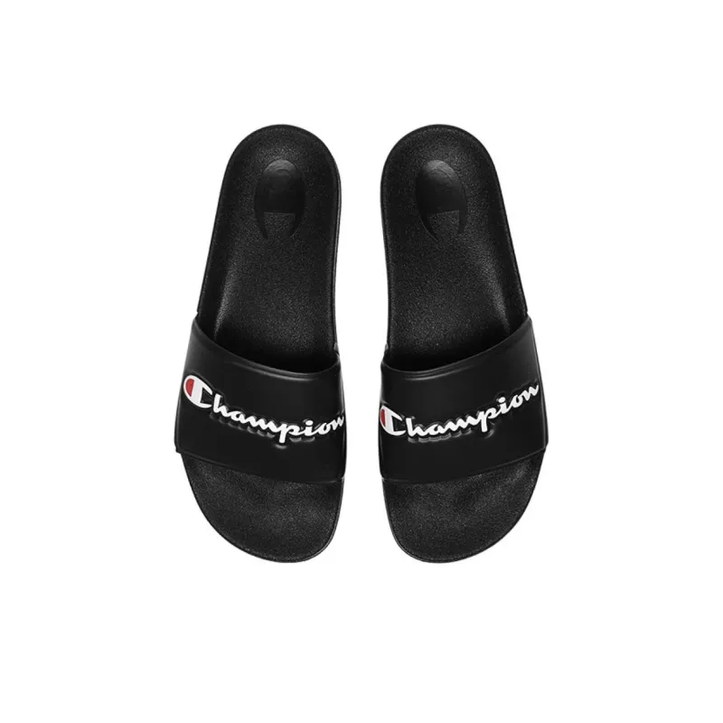 Champion Slide Slippers Unisex Black-2
